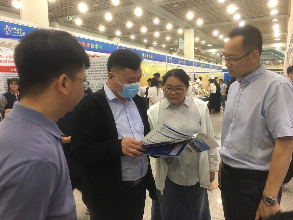 业技术学院亮相济南职教周AG真人网站山东